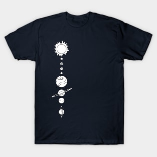 Solar System Doodle T-Shirt